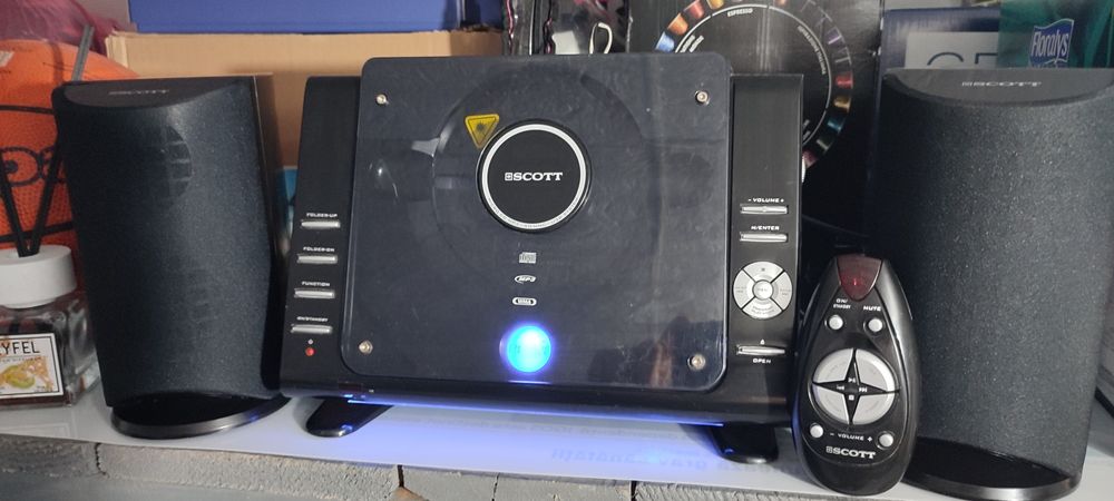 Microsistem audio  Scott sau DVD Dual portabil