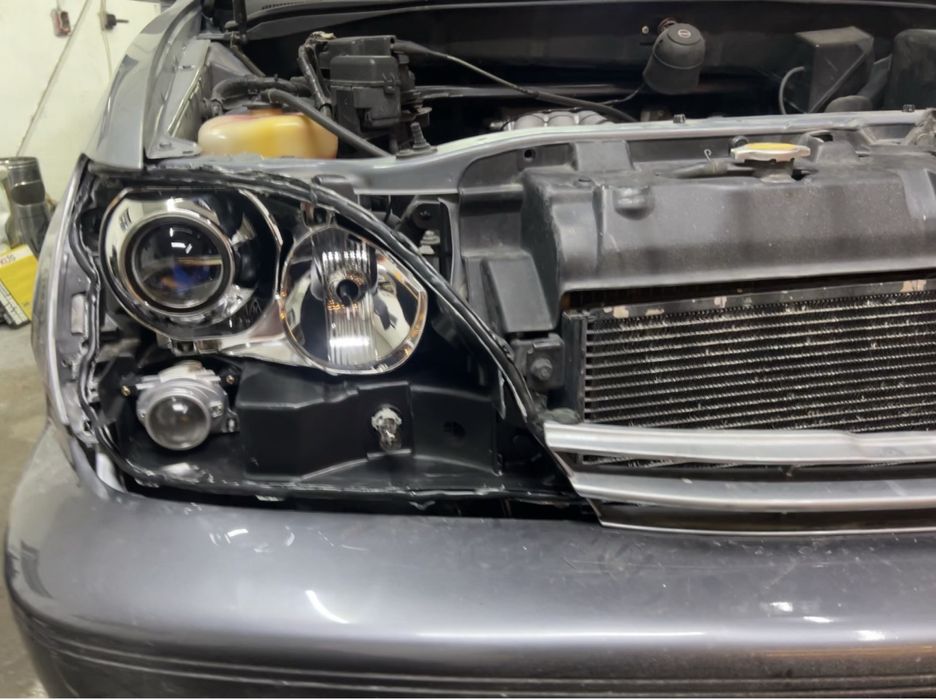 Установка Би-Лед Bi-Led линз