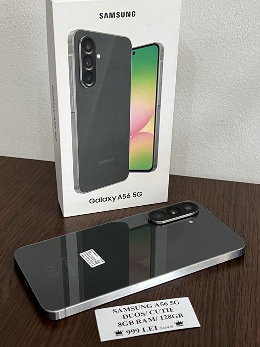 Amanet Royal CB: Samsung a56 duos ca nou 8gb ram 128gb stocare