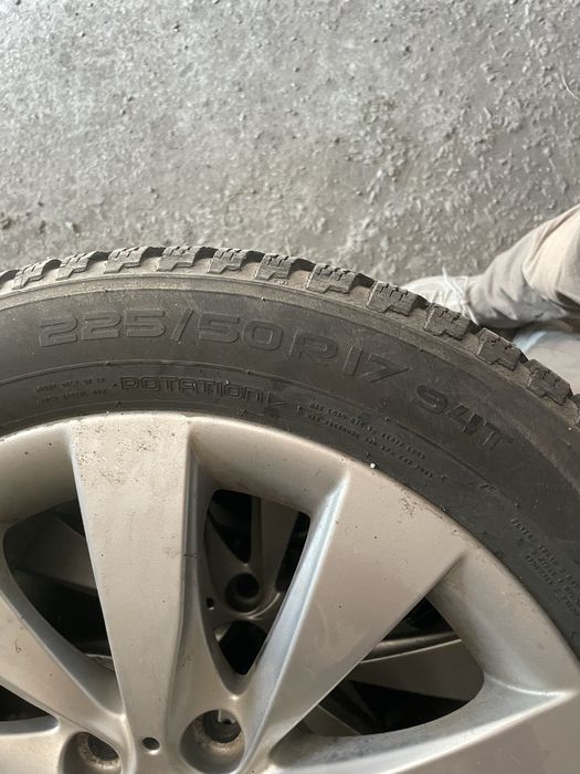 Продам в сборе диски шины зима