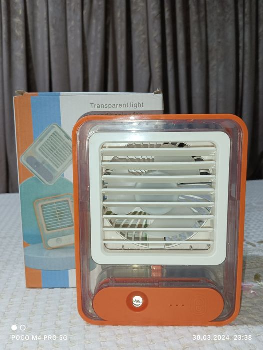 Увлажнитель воздуха с подсветкой мини-вентилятор