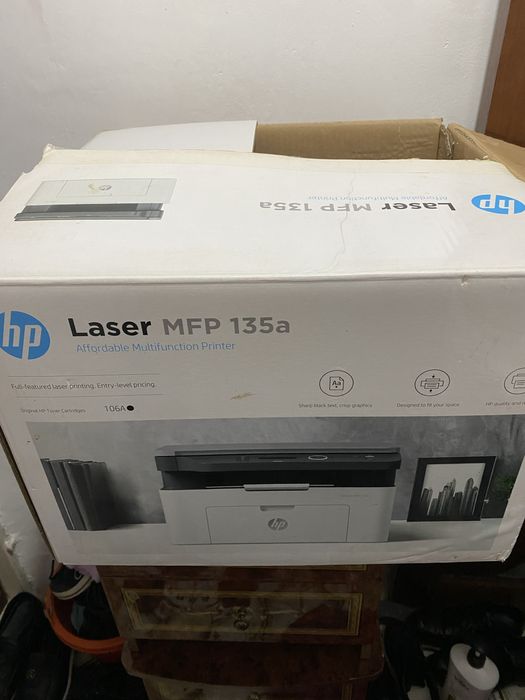 printer laser mfp 135a hp состояние новое