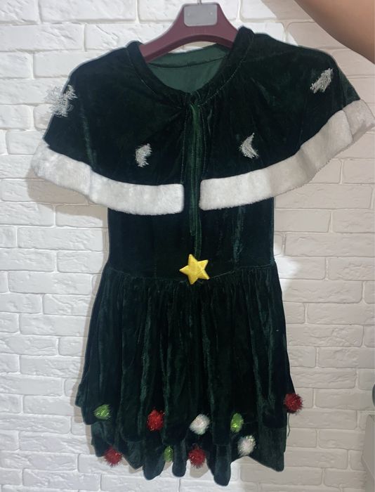 Новогоднее платье елочки