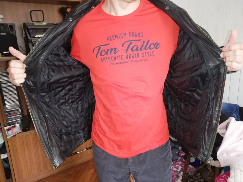 Мъжко кожено яке - естествена кожа