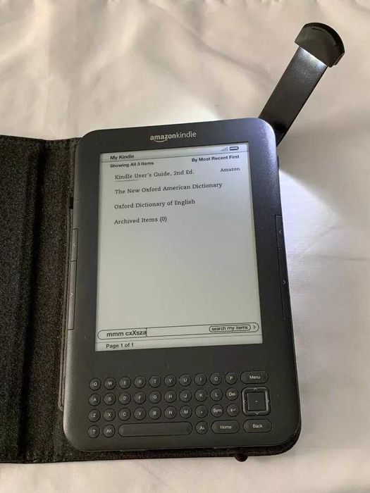 Четец Електронен - Amazon Kindle 3-rd Gen, Wi-Fi, 4G, 6.0" инча