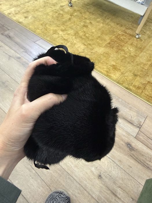 Норковая шапка ушанка