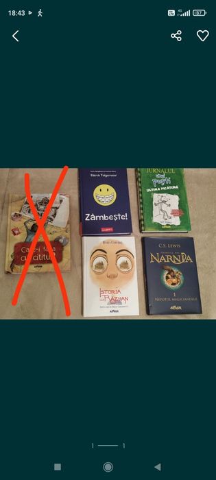 Vand carti pentru copii.pret/buc