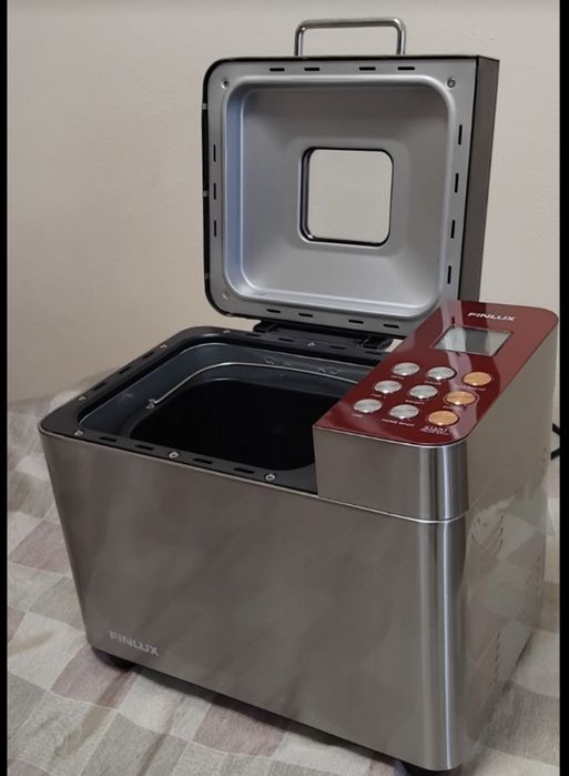 Хлебопекарна Finlux FBM-1684IX RED , 500 / 750 /1000 гр. , 600 W