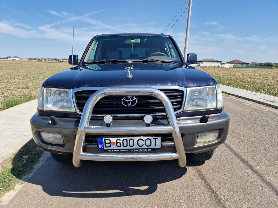 Bull bar inox Toyota Land Cruiser
