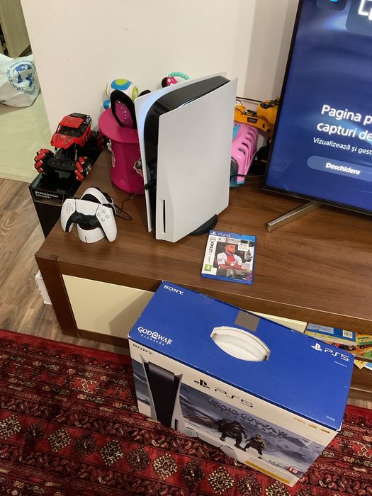 Consola Sony Ps5 Disc impecabil joc Fifa Playstation5