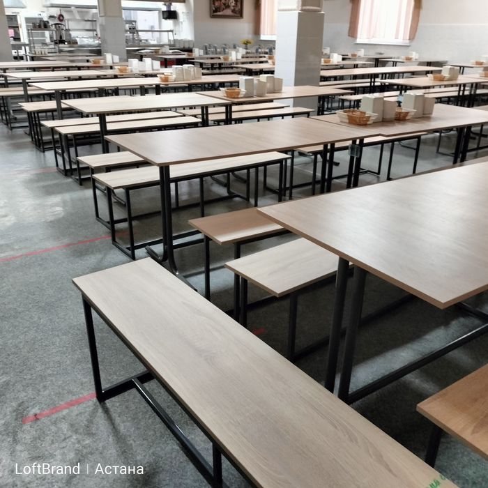 Изготовление столов, скамеек, стульев. Лофт