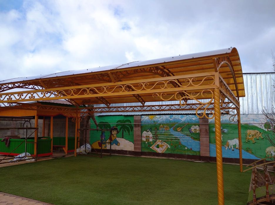 Навес сварочные работы