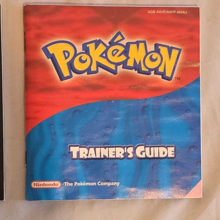 Pokemon Ruby Version Game Boy Advance оригинална игра с кутия и книжки