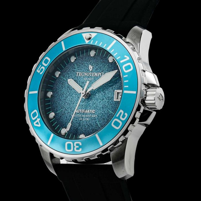 Автоматичен часовник - Tecnotempo - “SANDY” – Sky Blue - 300 метра