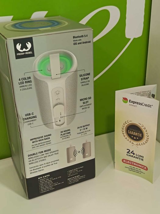 (AG41) Boxa portabila Fresh'n Rebel Speaker XL b47690 Garantie 2 ani