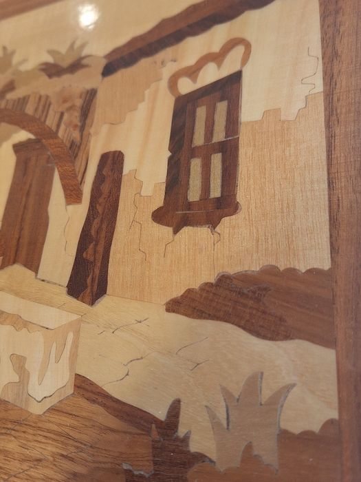 Картина от дърво интарзия