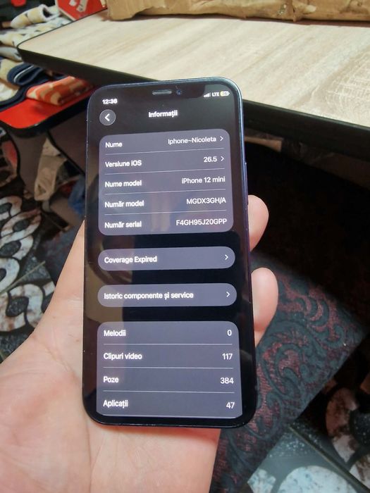 Vând Iphone 12 mini