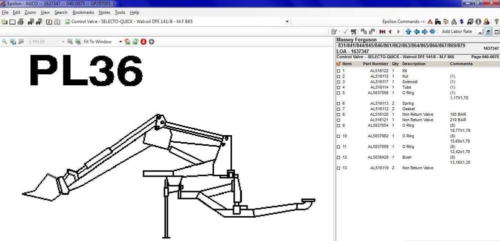 Massey Ferguson - Catalog de piese si Manuale de reparatii 2020