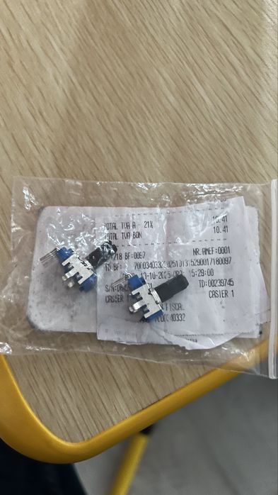 Potentiometri logaritmici pentru amplificatoare