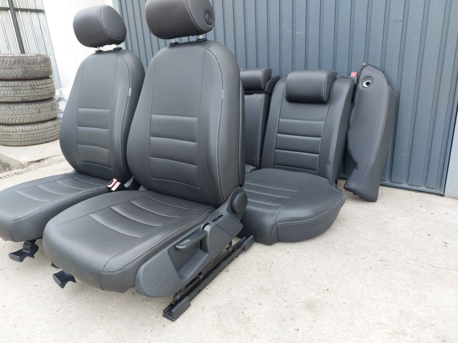 Set interior clasic Audi A4 B7 B6 model 2001-2008 îmbrăcat huse piele