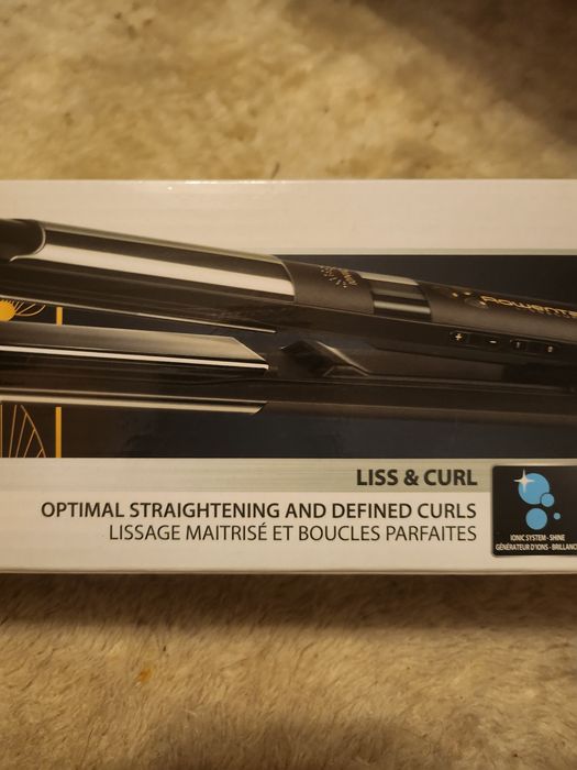 Преса за изправяне и къдрици Ровента