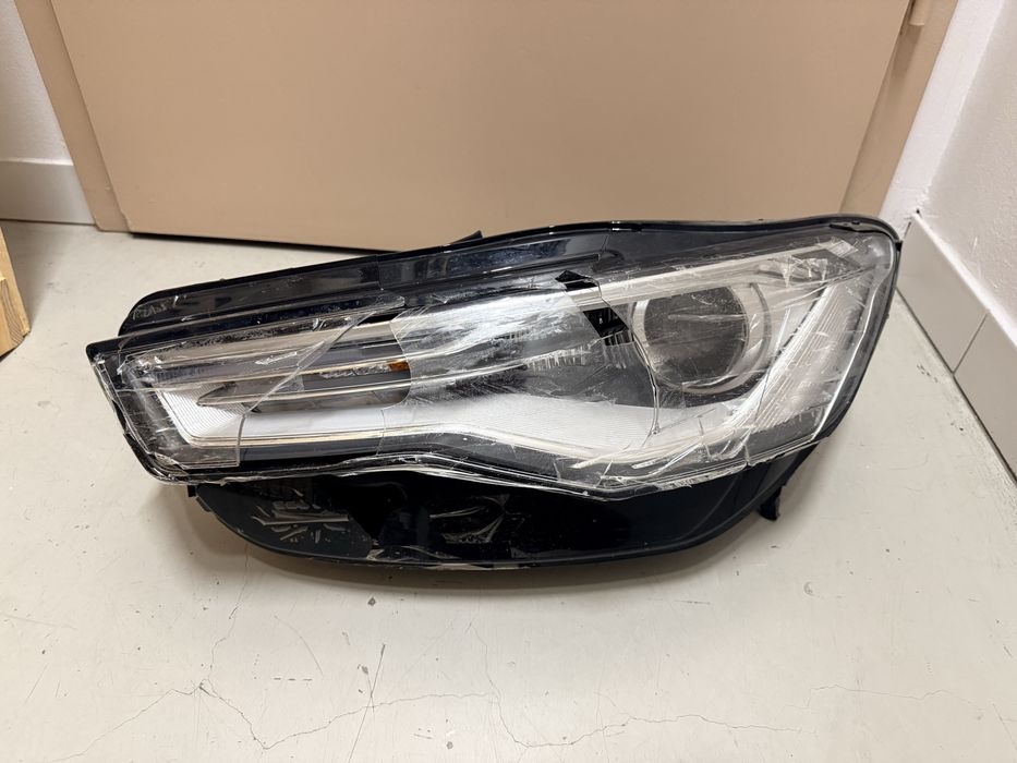 Bara fata  far xenon spoiler grila radiator a6 c7 facelift Audi