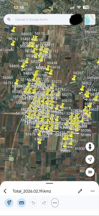 500 ha-Terenuri Agricole in proximitatea  Autostrazii A7