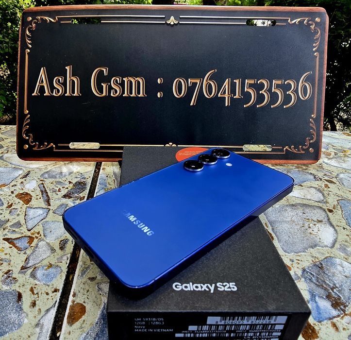 Samsung S25 Blue, Full box