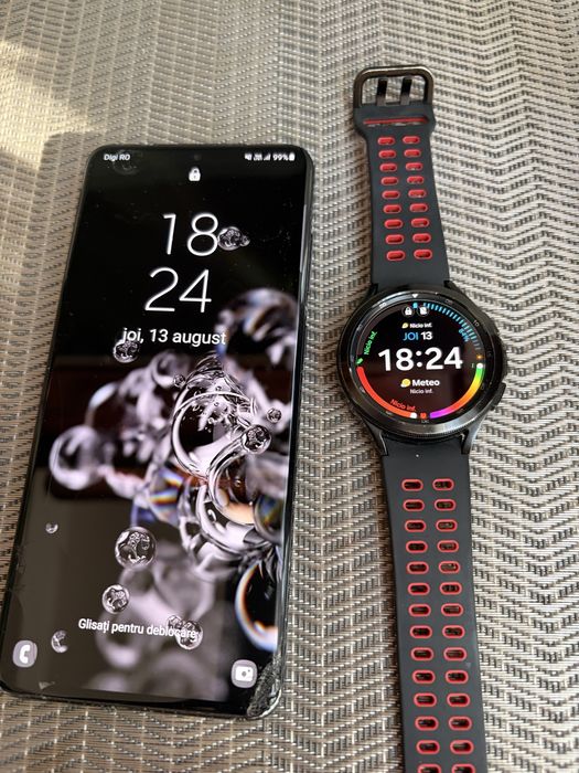 Vind    S20 ultra si samsung galaxy watch 4 clasic