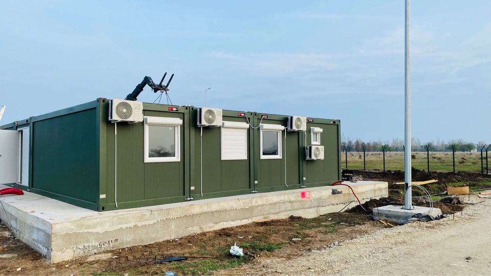 Containere modular ansamblu de containere 40mp 100mp casa modulara