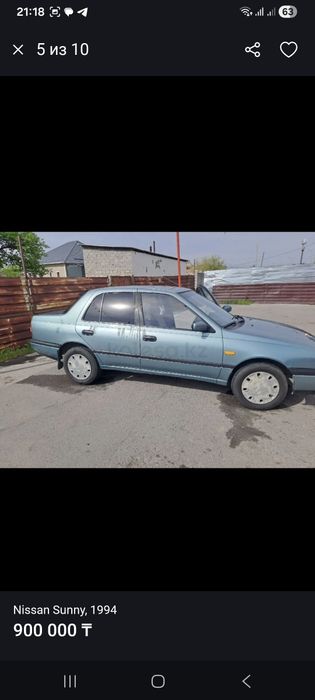 Ниссан санни 1994