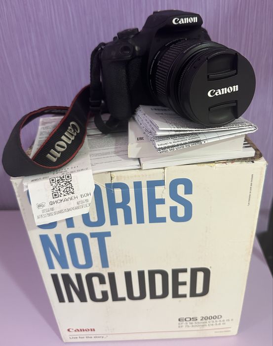 Фотоапарат Canon EOS 2000D