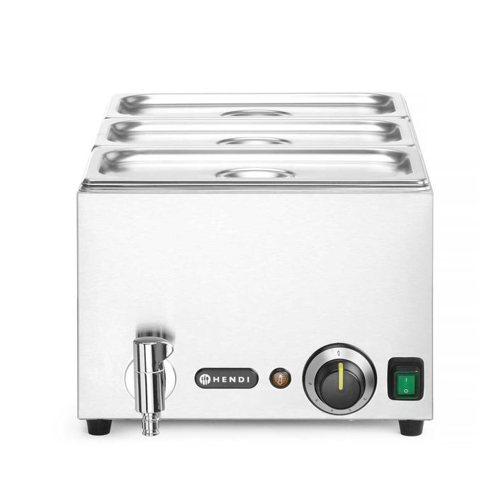 Bain-Marie HENDI Ranger cu robinet de scurgere