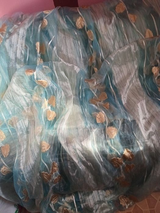 Тюль для кухни, большая