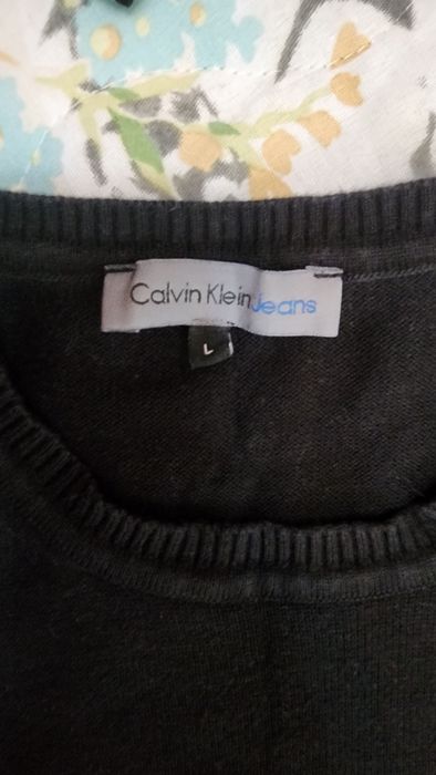 Свитер мужской Calvin Klein оригинал M-L состояние отличное