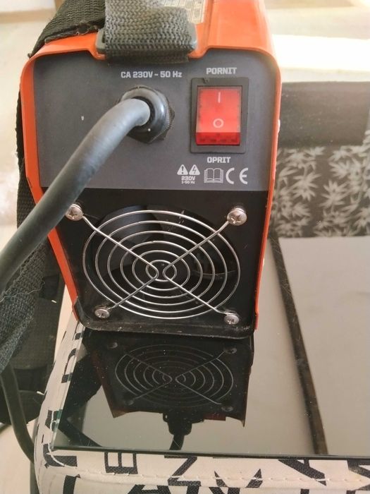 Aparat sudura Panzer cu masca solară.