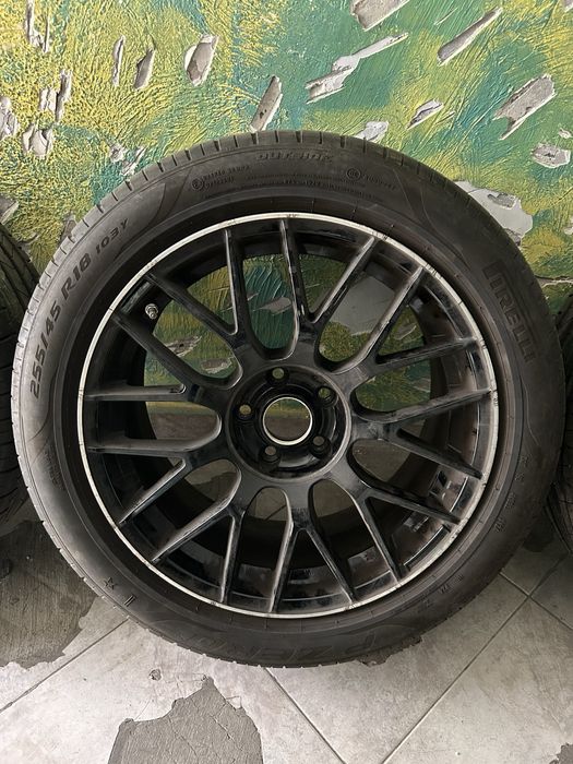 Мерцедес джанти с гуми комплект 18 цола