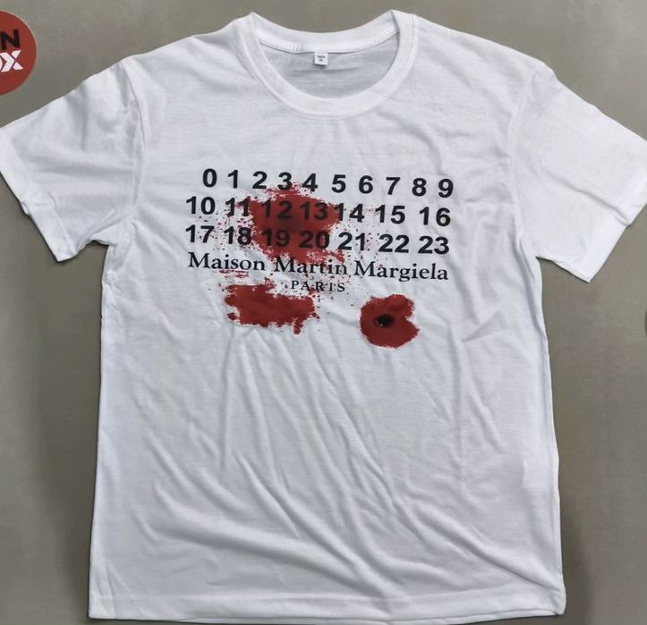 Тениска Maison Margiela blood