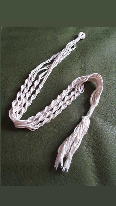 Подвесы для кашпо. Макраме.