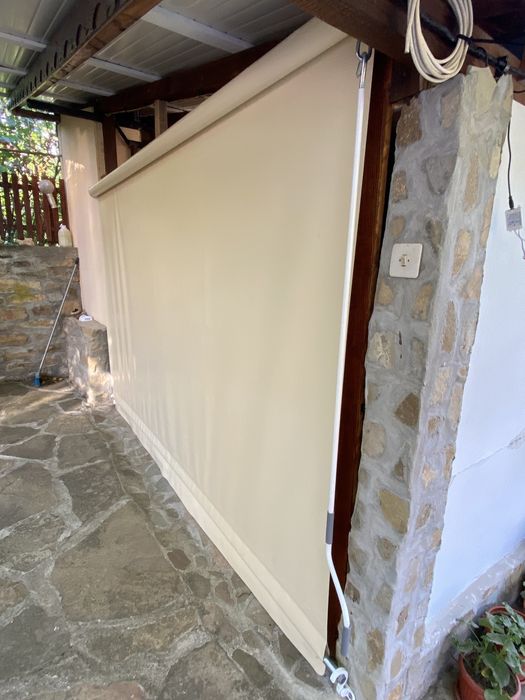 Ветроупорни завеси найлони ветробрани тенти шатри барбекю ПВЦ винил