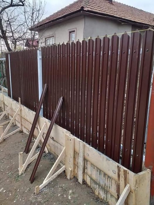 Garduri din panou stil jaluzele, din sipca metalica, tabla, plasa, BCA