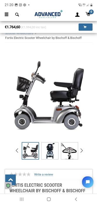 Carucior / scuter / electric Fortis B+B - Germania