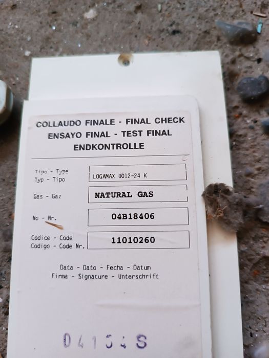 Buderus Logamax U012 24