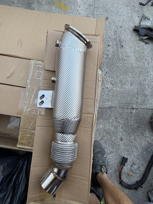 Downpipe B58B30 bmw 240i 340i 440i даунпайп б58 240и 340и 440и 4.0и