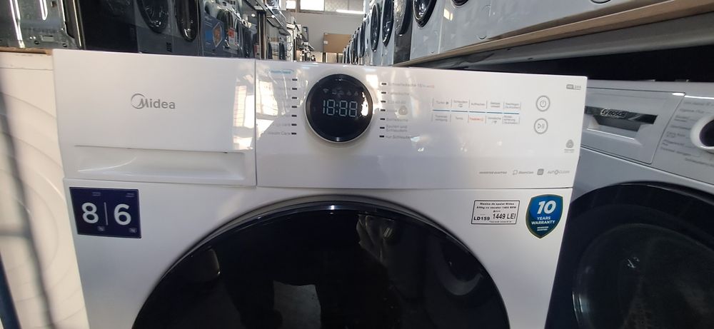 Masina de spalat Midea cu uscator 8kg import Germania Garanție LD159