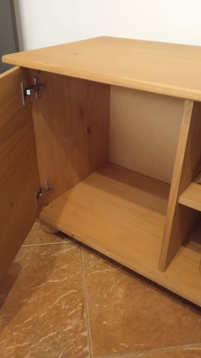 Pantofar cuier, sifonier,  comoda, rustic, lemn de brad solid, nou