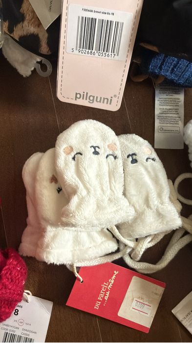 Варежки детские