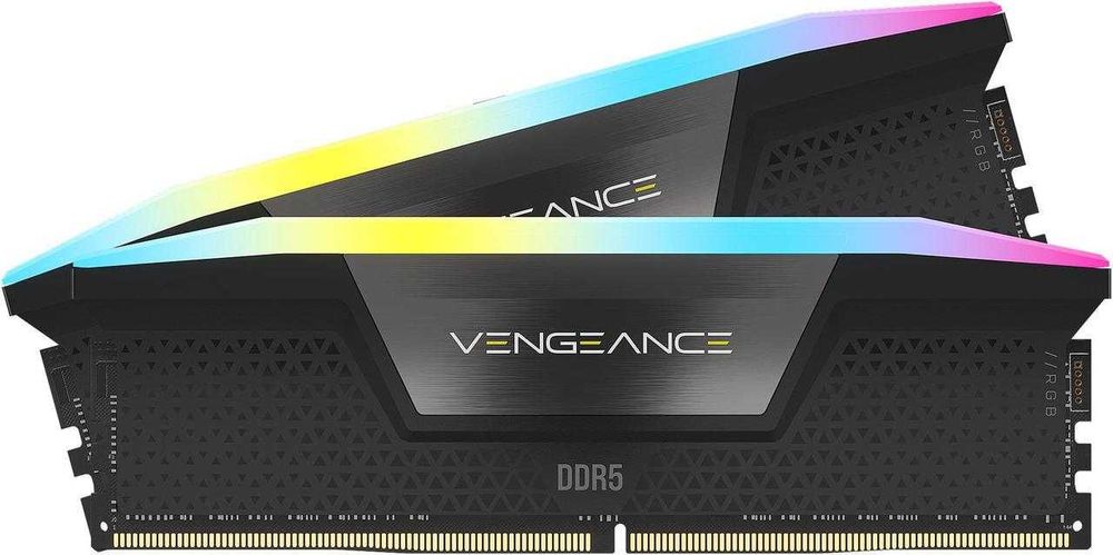 Новая память DDR5 CORSAIR Vengeance RGB 32GB (2 x 16GB) 7000 MHz XMP.