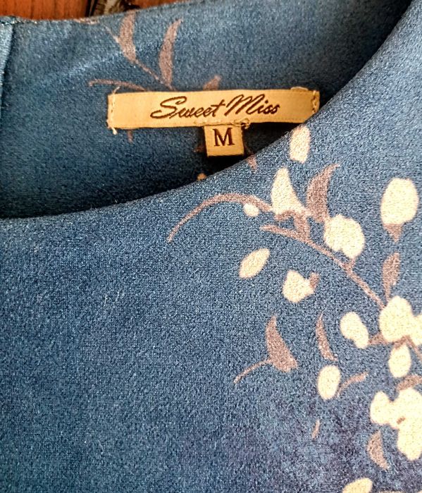 Дамска рокля синя