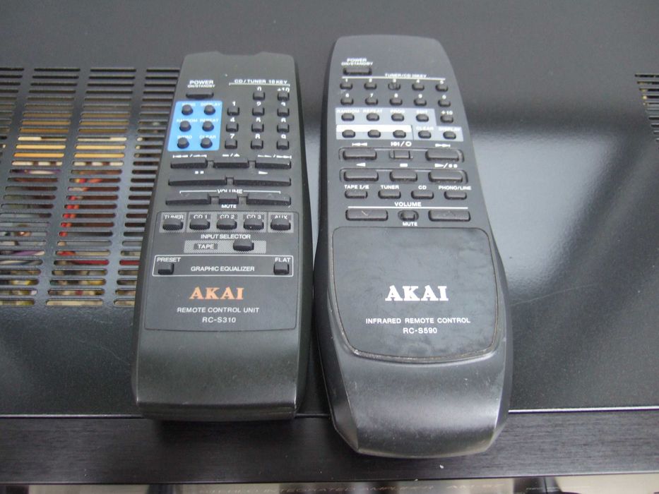 Amplificatoare Akai AM-57 [ Doua Aparate De Elita Cu telecomenzi ]